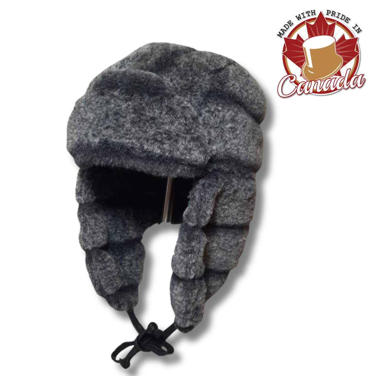 Two-Tone Plush Trapper