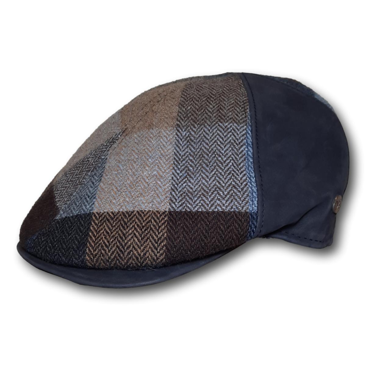 Plaid Leather BeauChapeau Shop Hat Cap :: Printed