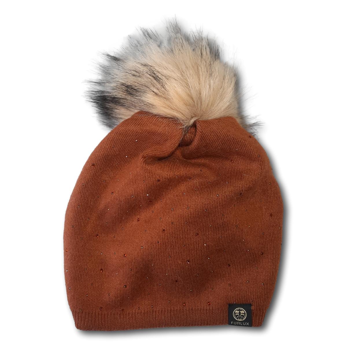 Slouchy Toque with Rhinestones