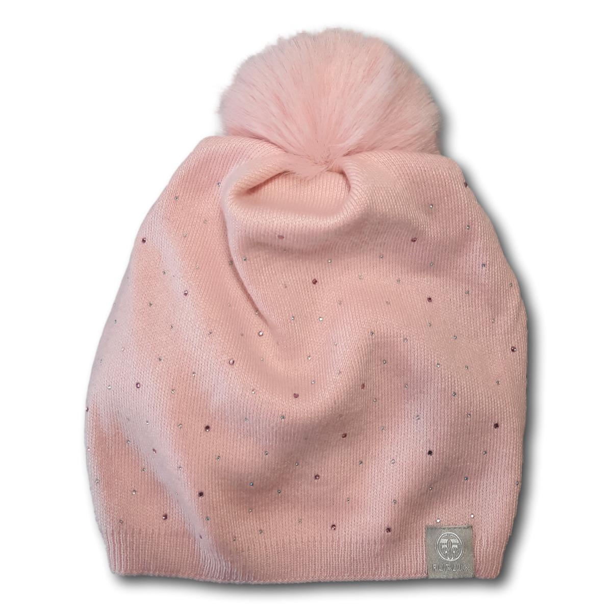 Slouchy Toque with Rhinestones