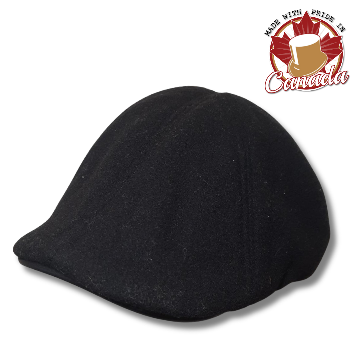 Six Panel Cap with Leather Trim