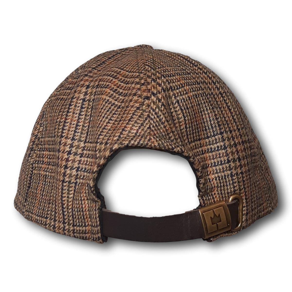 Wool Plaid Ball Cap