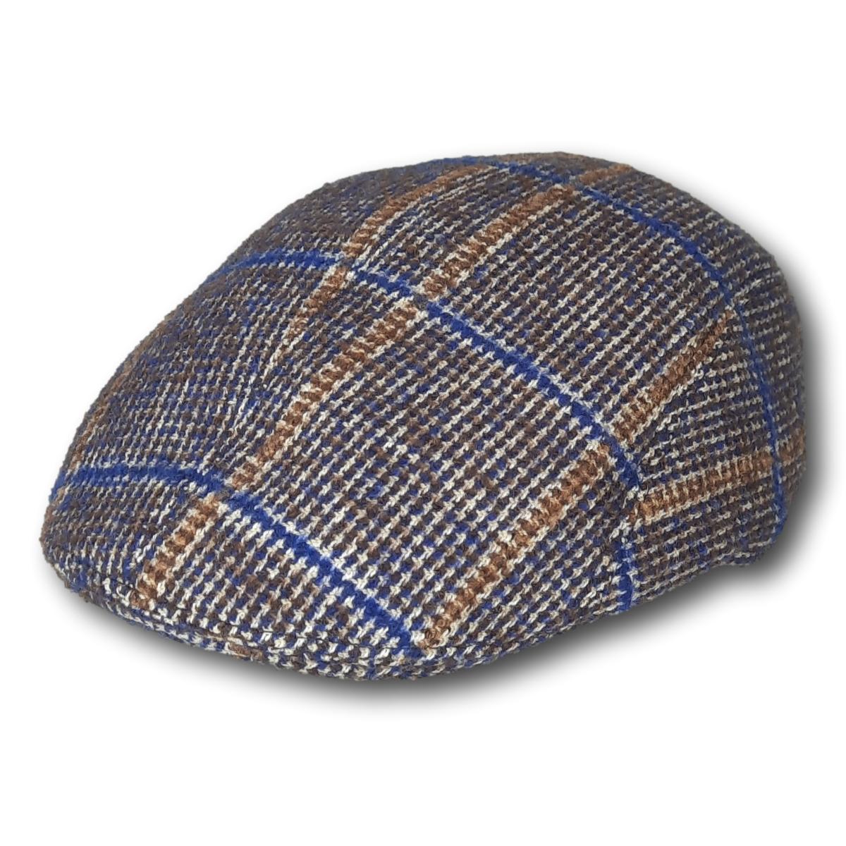 Four Tone Plaid Ivy Cap