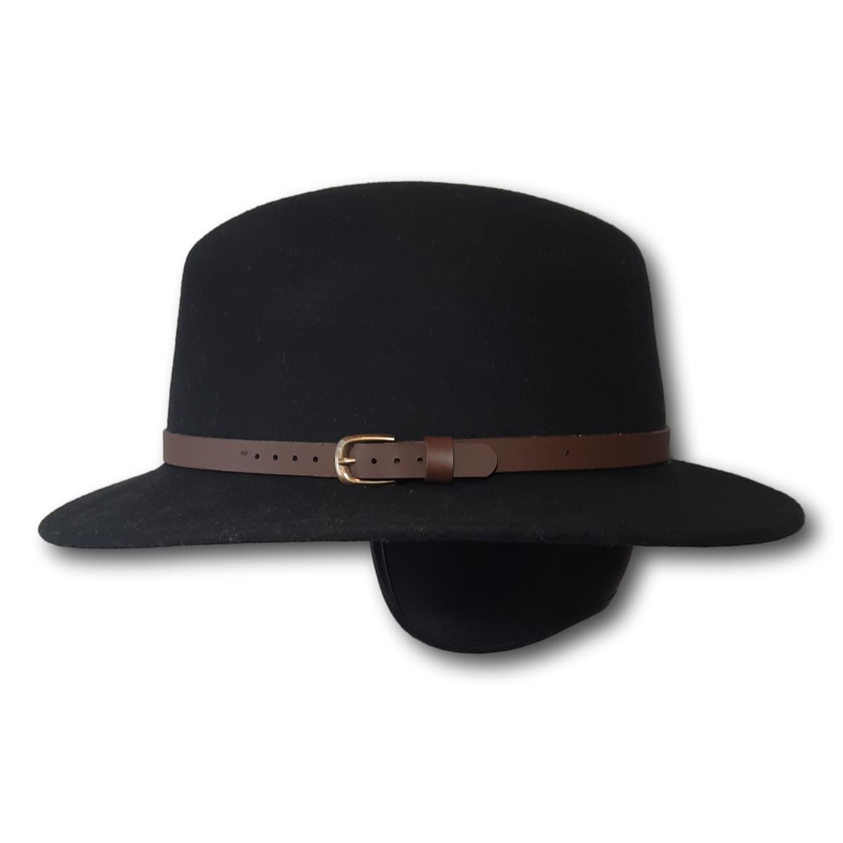 Fedora with Ear Flaps
