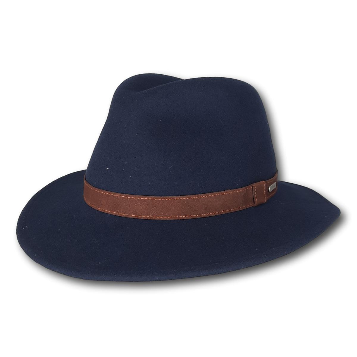 Wool Fedora with Pinch