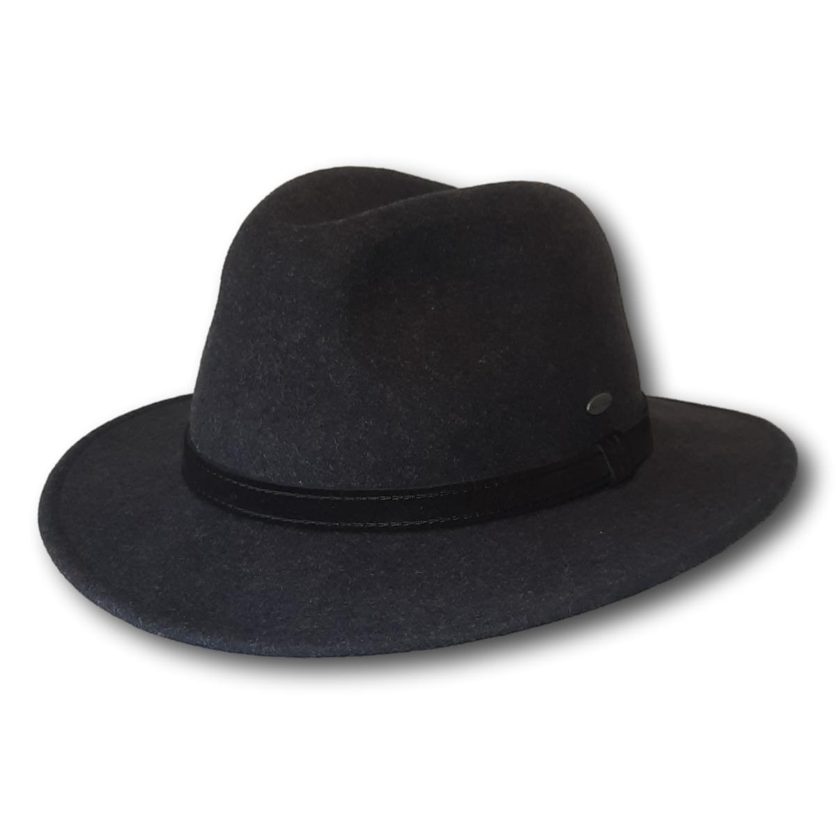 Pinched Wool Fedora