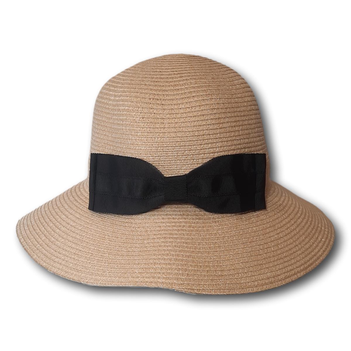 Simple Cloche with Removable Bow
