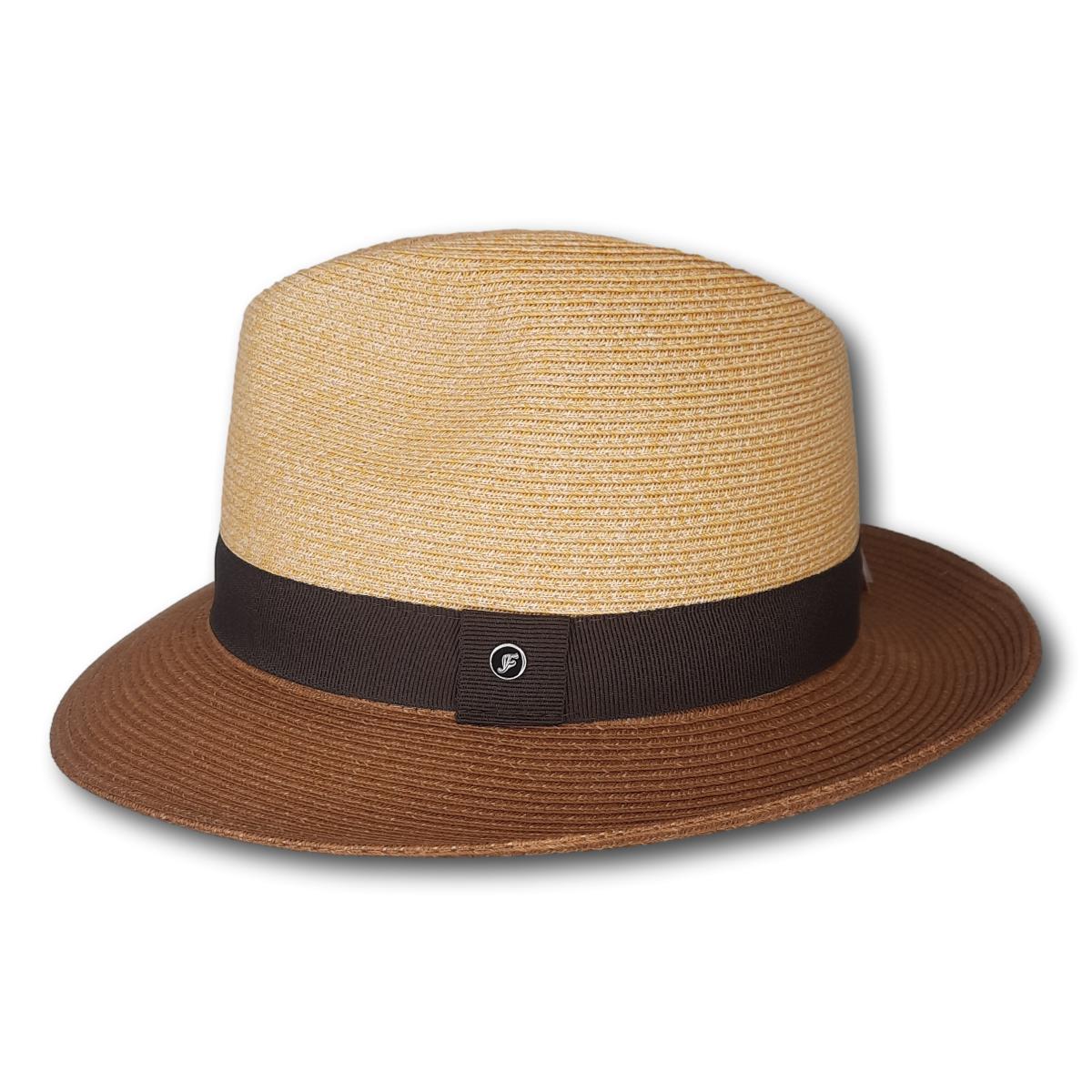 Two-Tone Fedora with Simple Band
