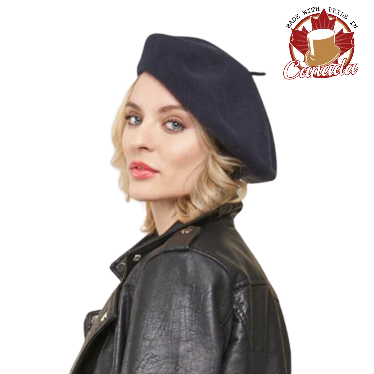 Parkhurst Classic Wool Beret :: BeauChapeau Hat Shop