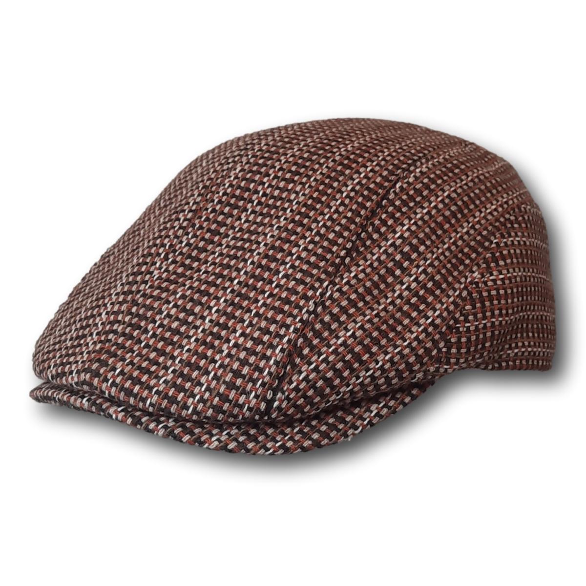 Multi-Stripe Panelled Ivy Cap