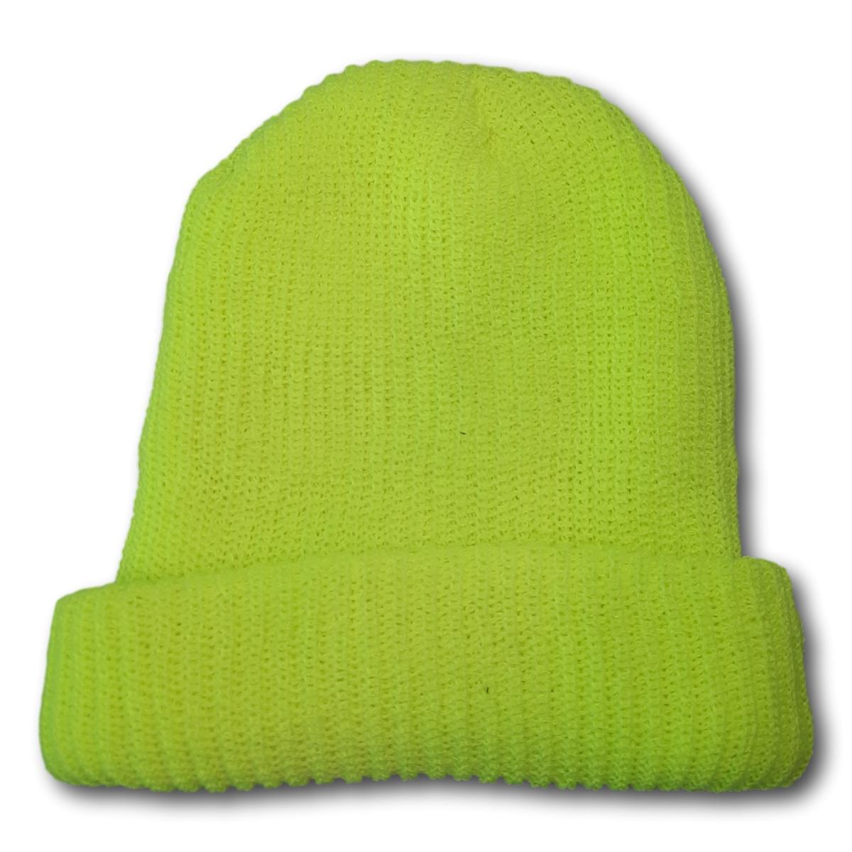 Neon Solid Knit Toque