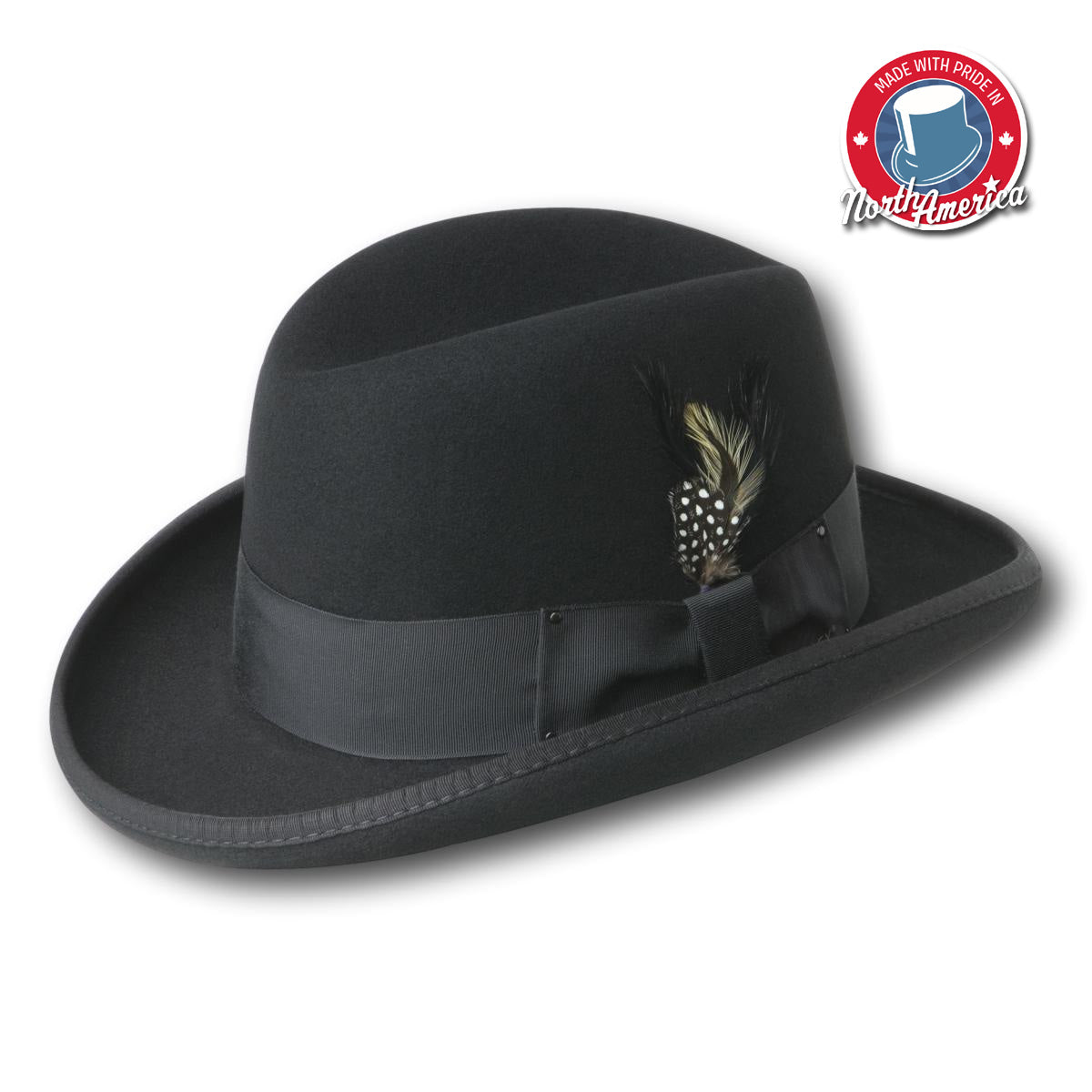 Wool Felt Homburg