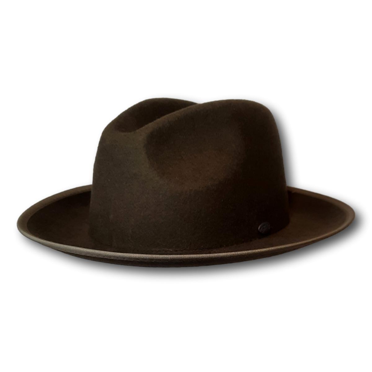 Upturned Brim Fedora