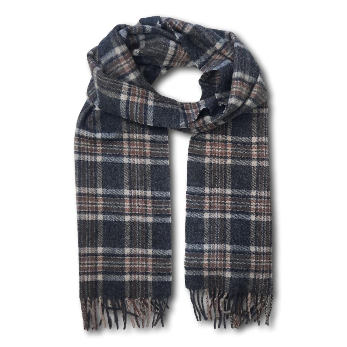 Wool Plaid Scarf