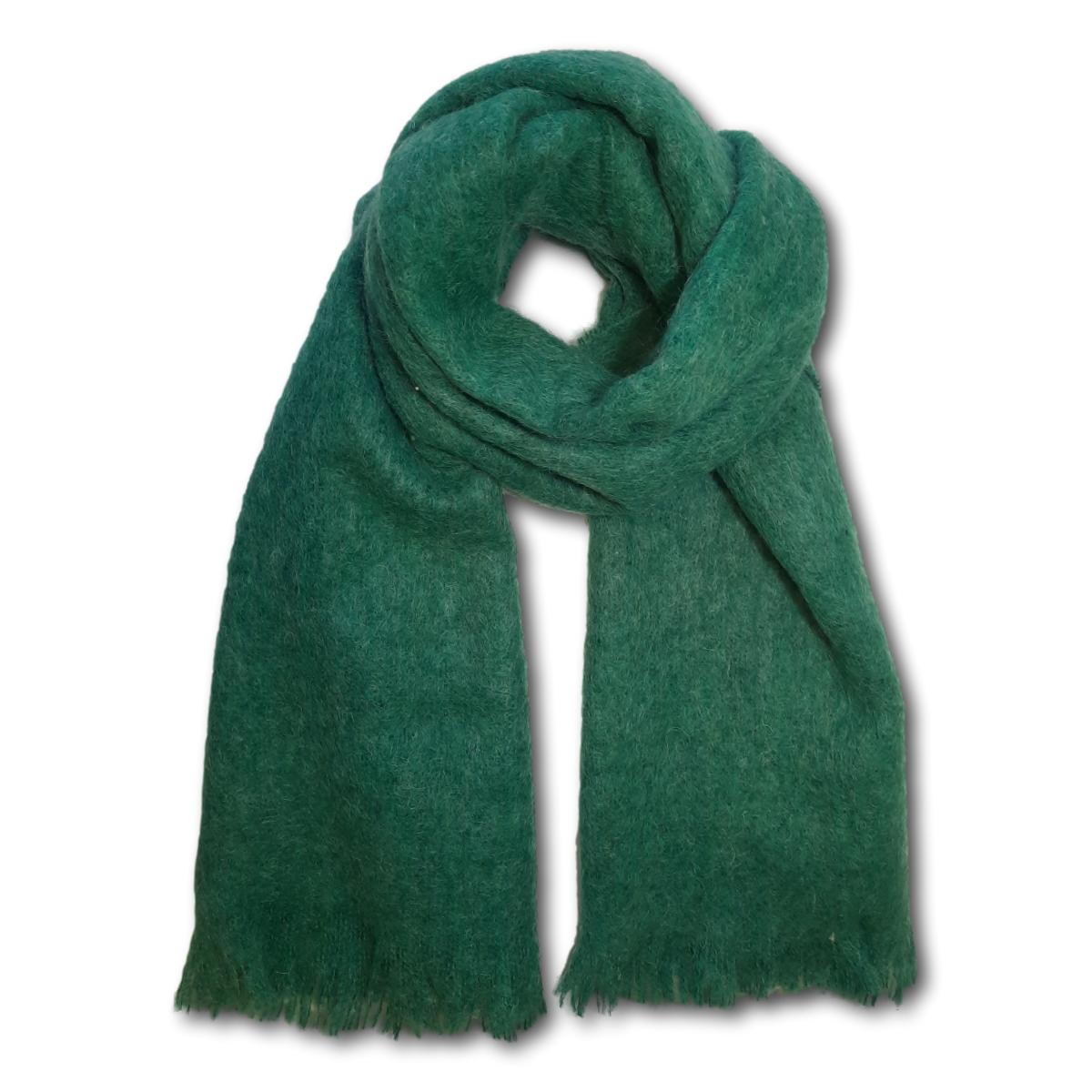 Solid Scarf with Fringe