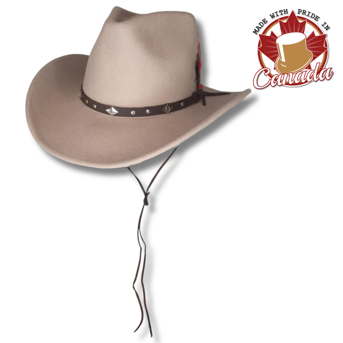Western with Horseshoe Studded Band