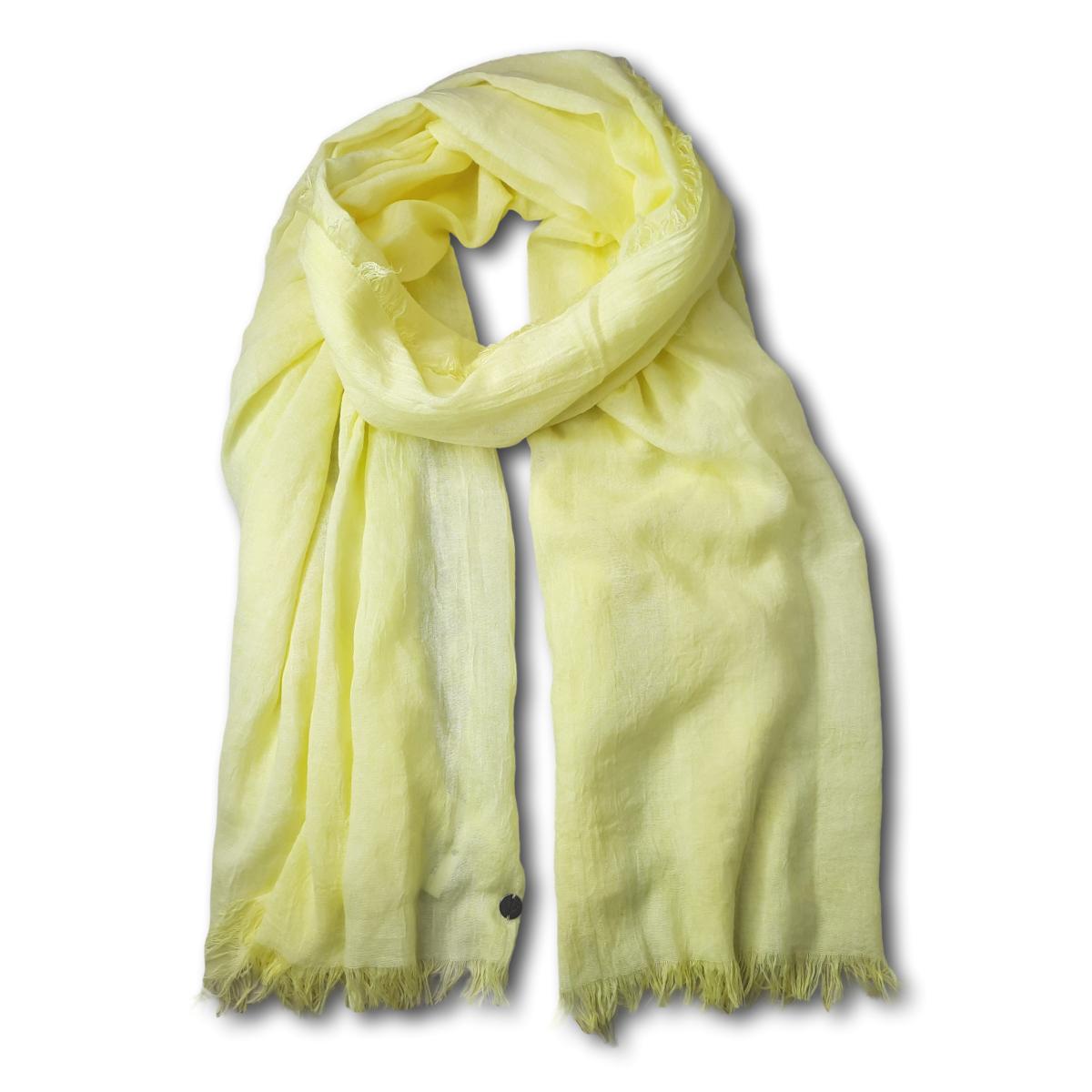 Solid Scarf with Fringe
