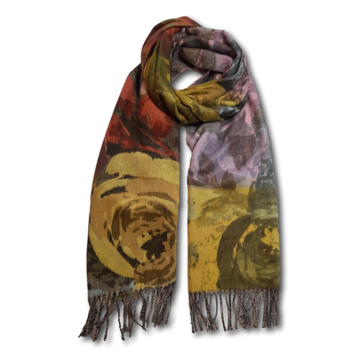 Rose Printed Scarf