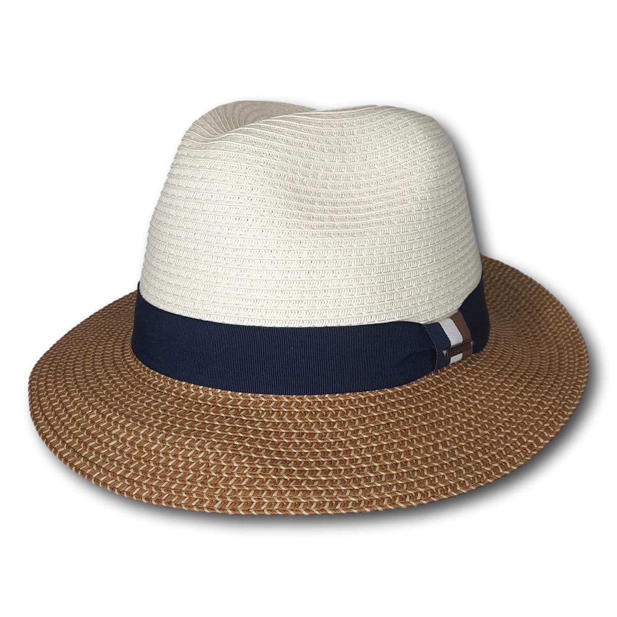 Two-Tone Fedora with Band