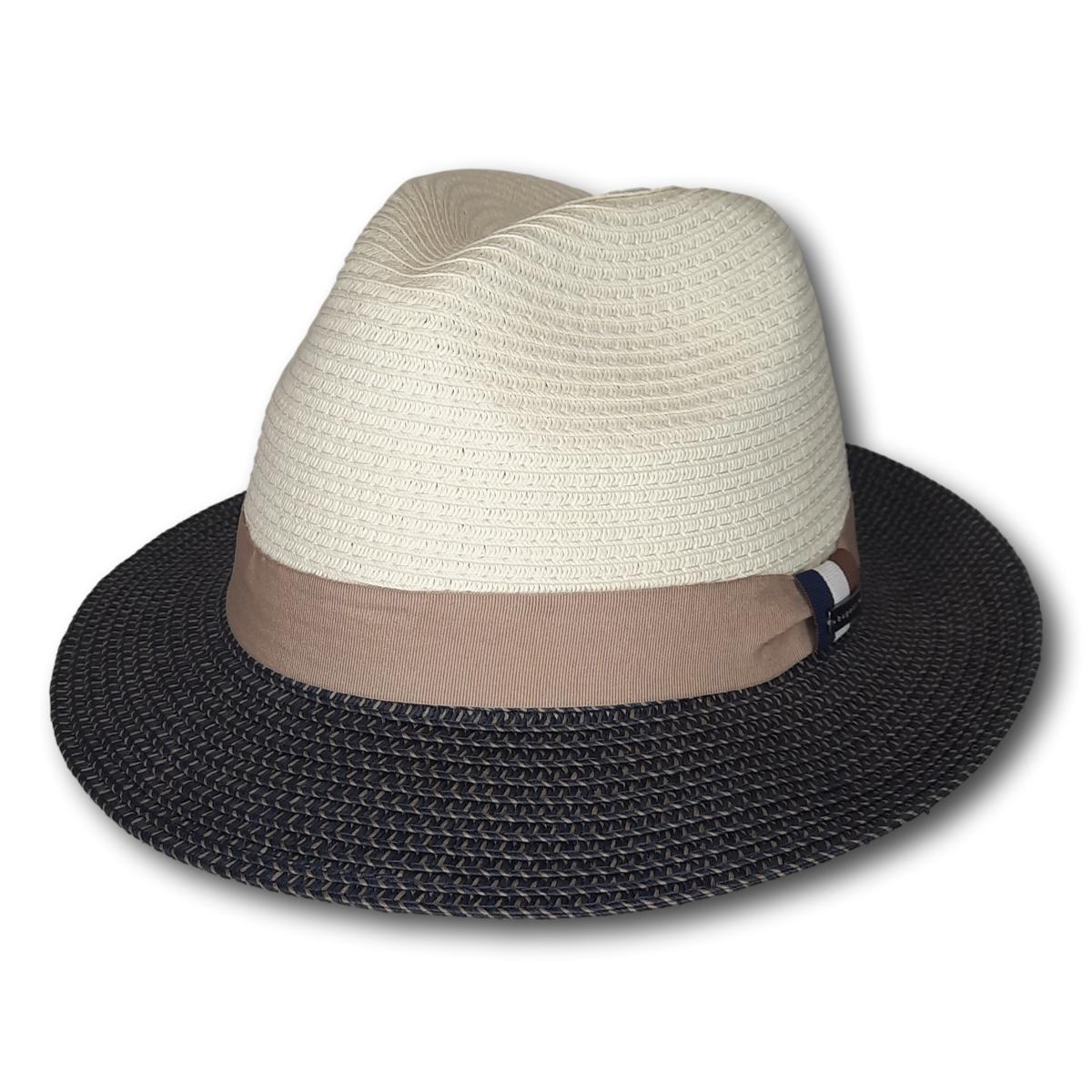 Two-Tone Fedora with Band