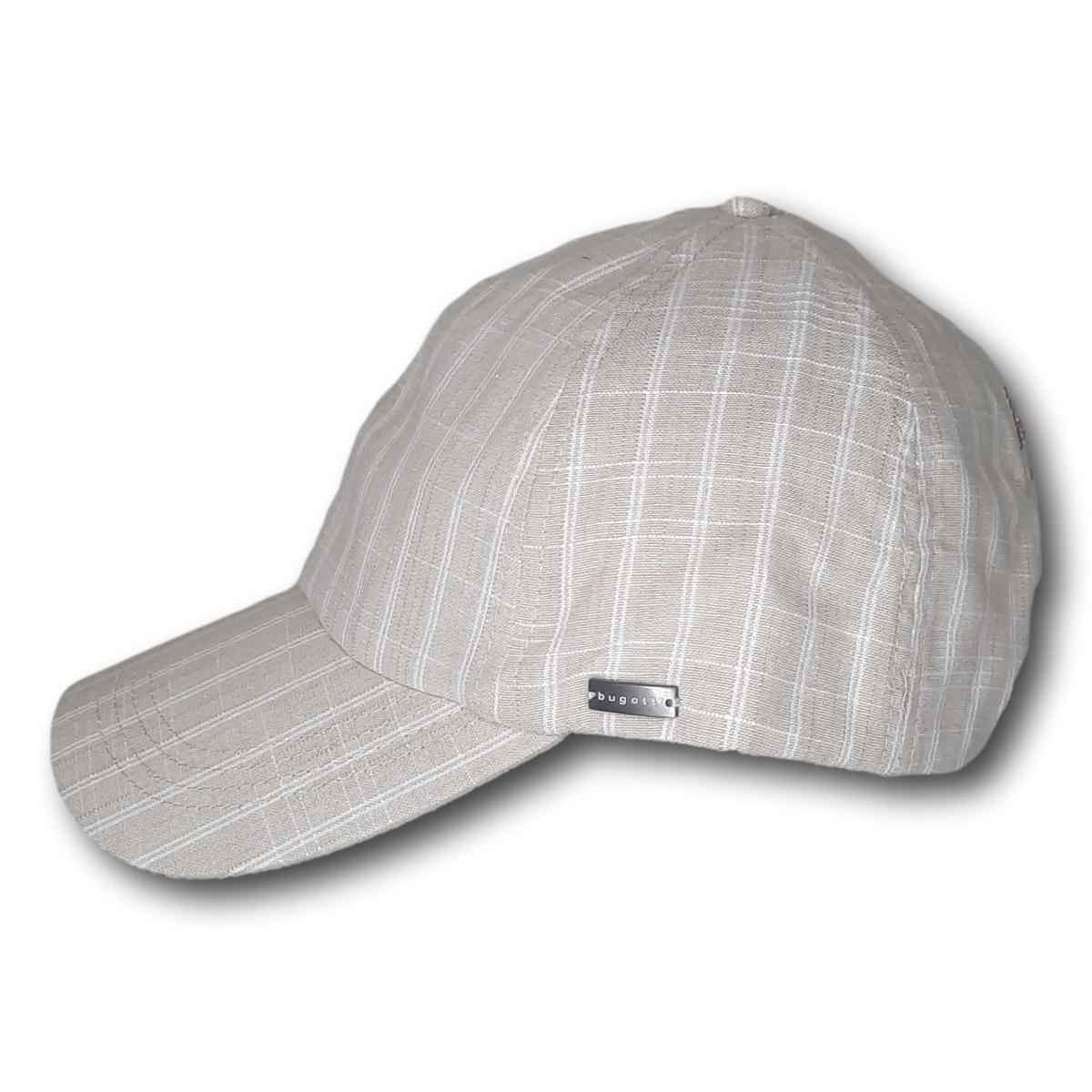 Cotton Striped Ball Cap