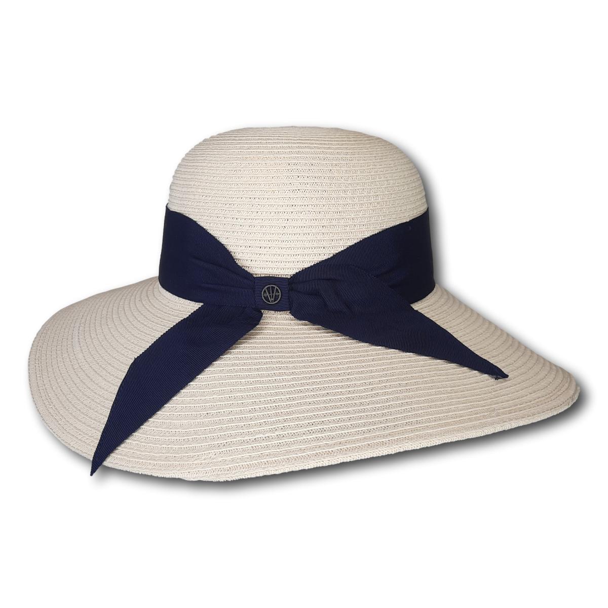 Wide Brim with Thick Grosgrain Band