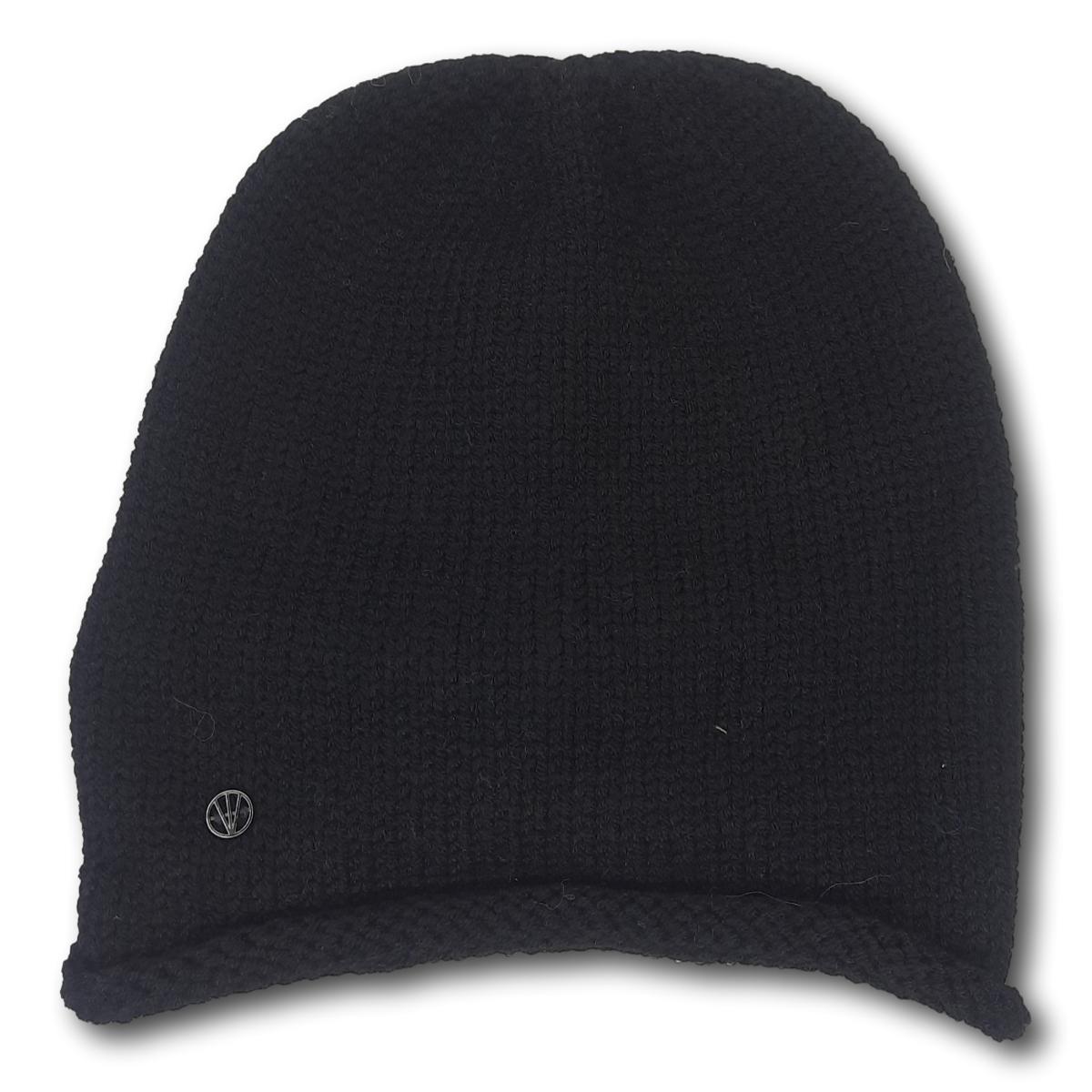 Solid Knit Beanie with Back Adjuster