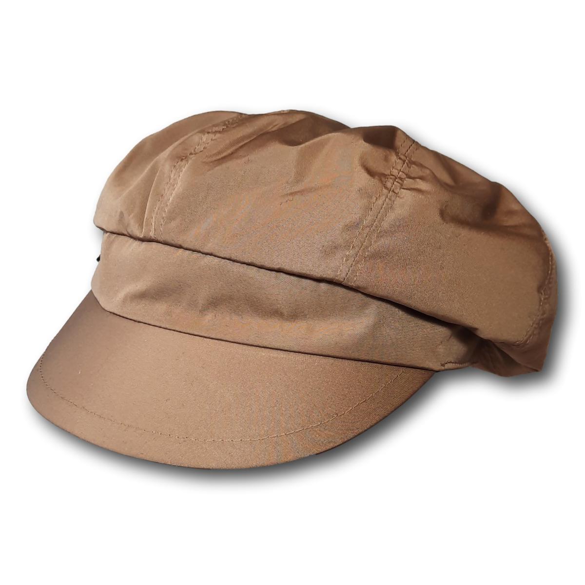 Solid Eight Panel Newsboy Cap