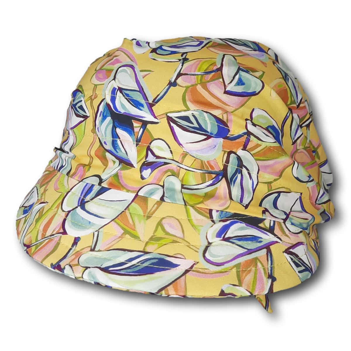 Cotton Leaf Printed Cap