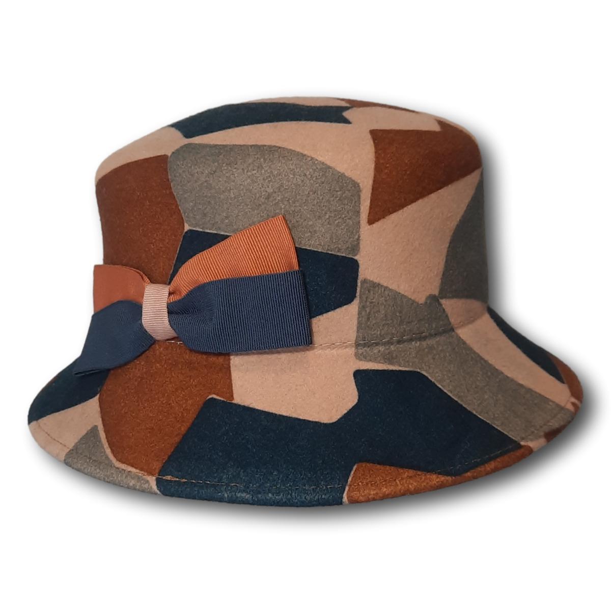 Multi Printed Cloche