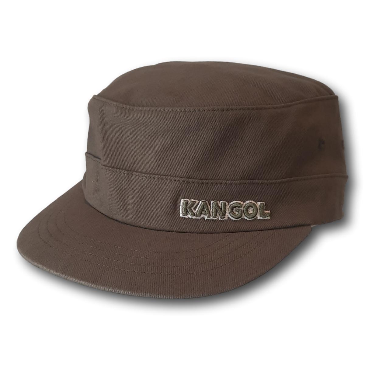 Cotton Twill Military Cap - Green / Small/Medium