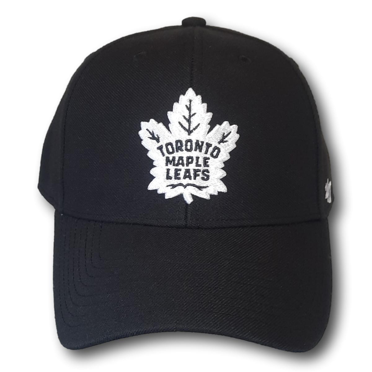 Black and White Toronto Maple Leafs Cap