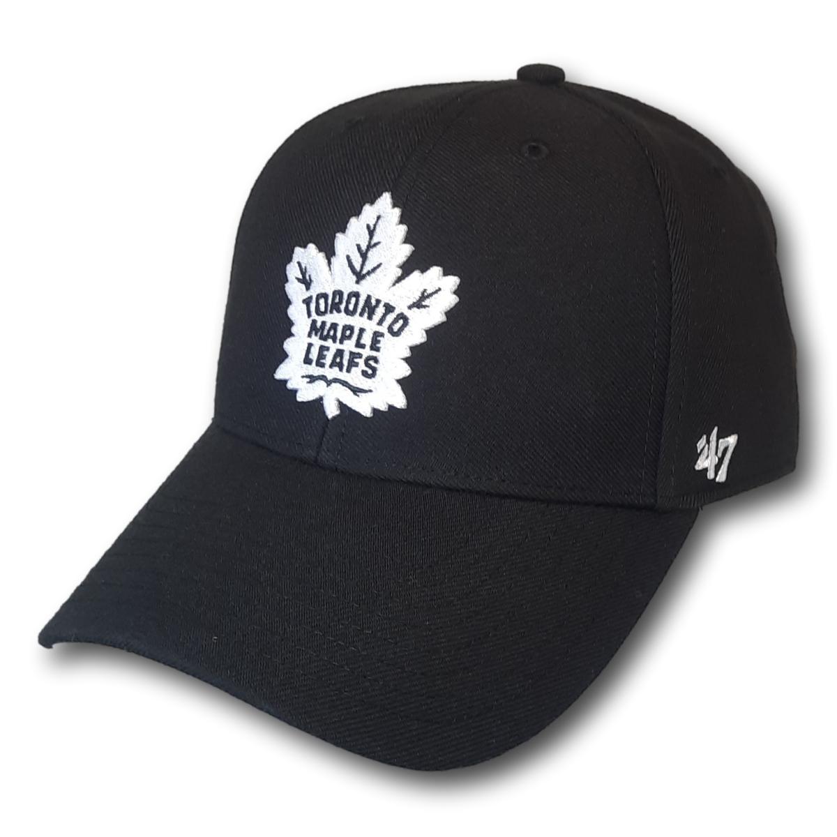 Black and White Toronto Maple Leafs Cap