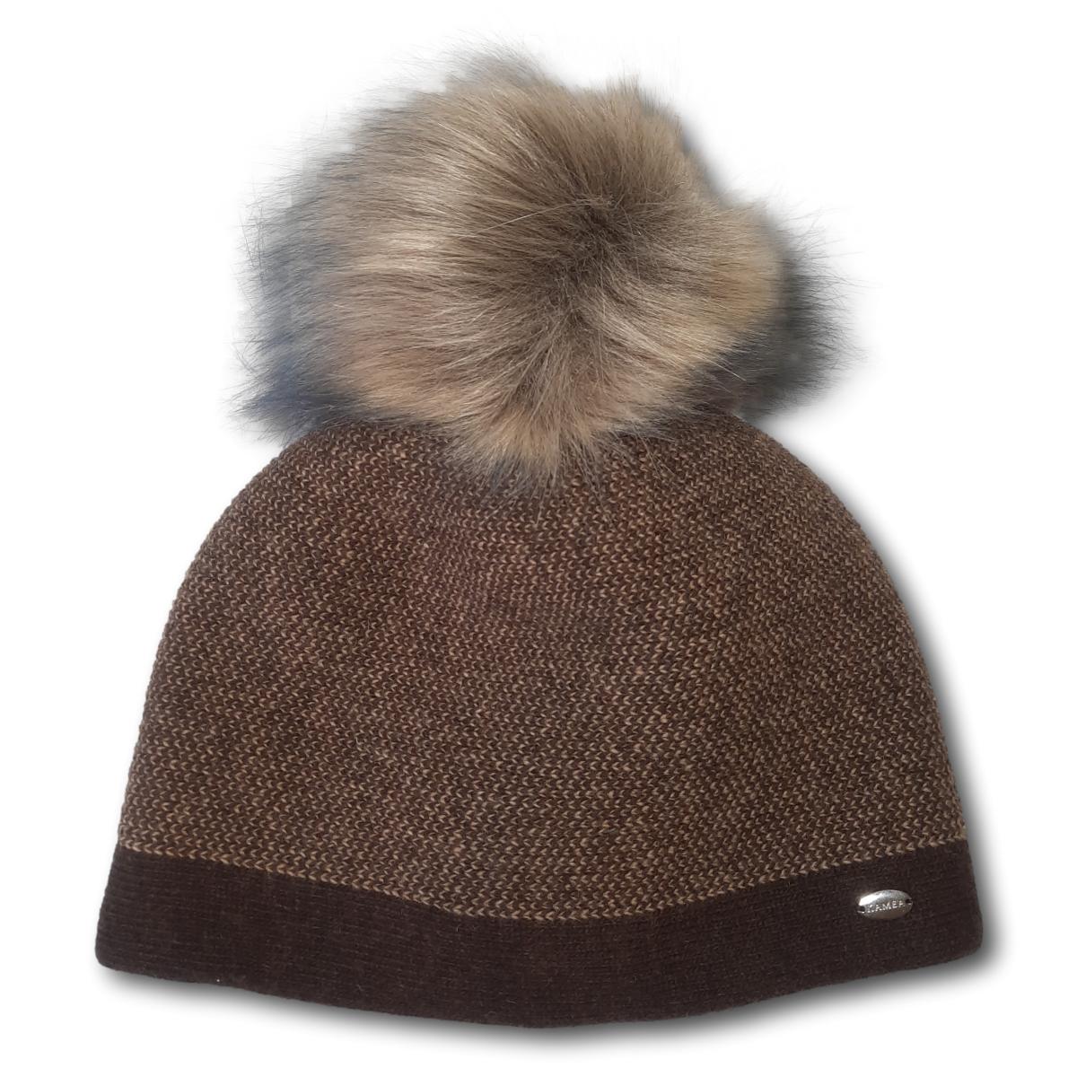 Aloes Faux Fur Pom Toque