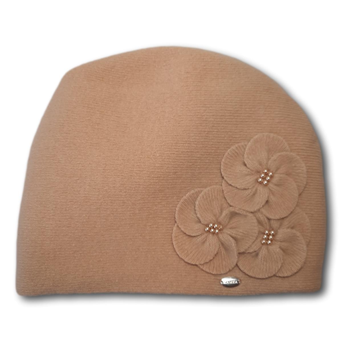 Ambrozja Toque with Flowers
