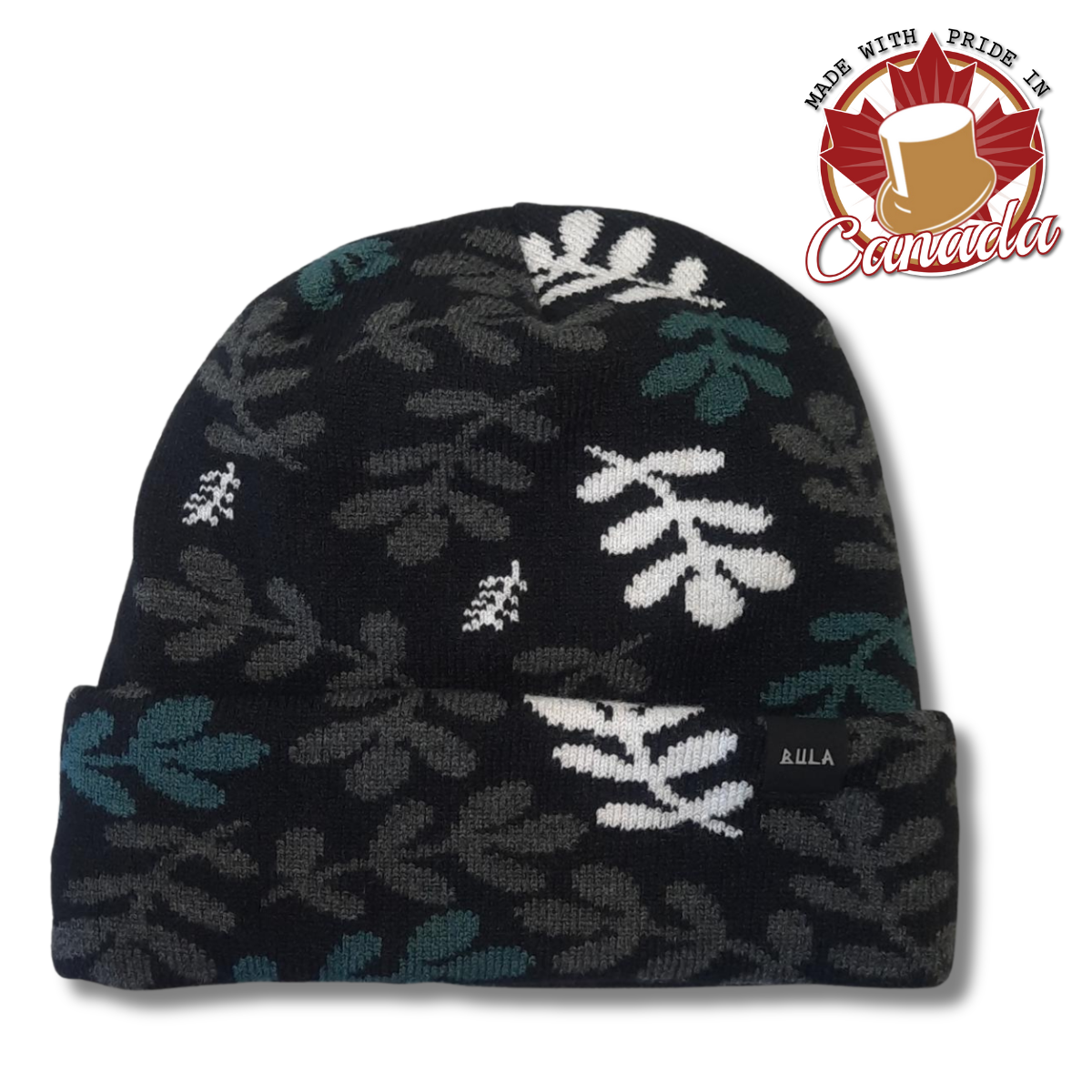 Leaf Printed Toque