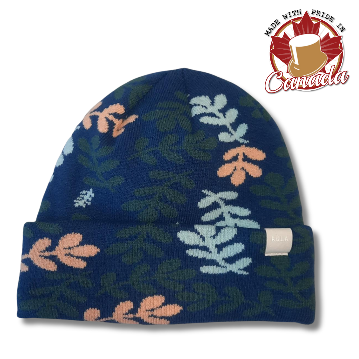 Leaf Printed Toque