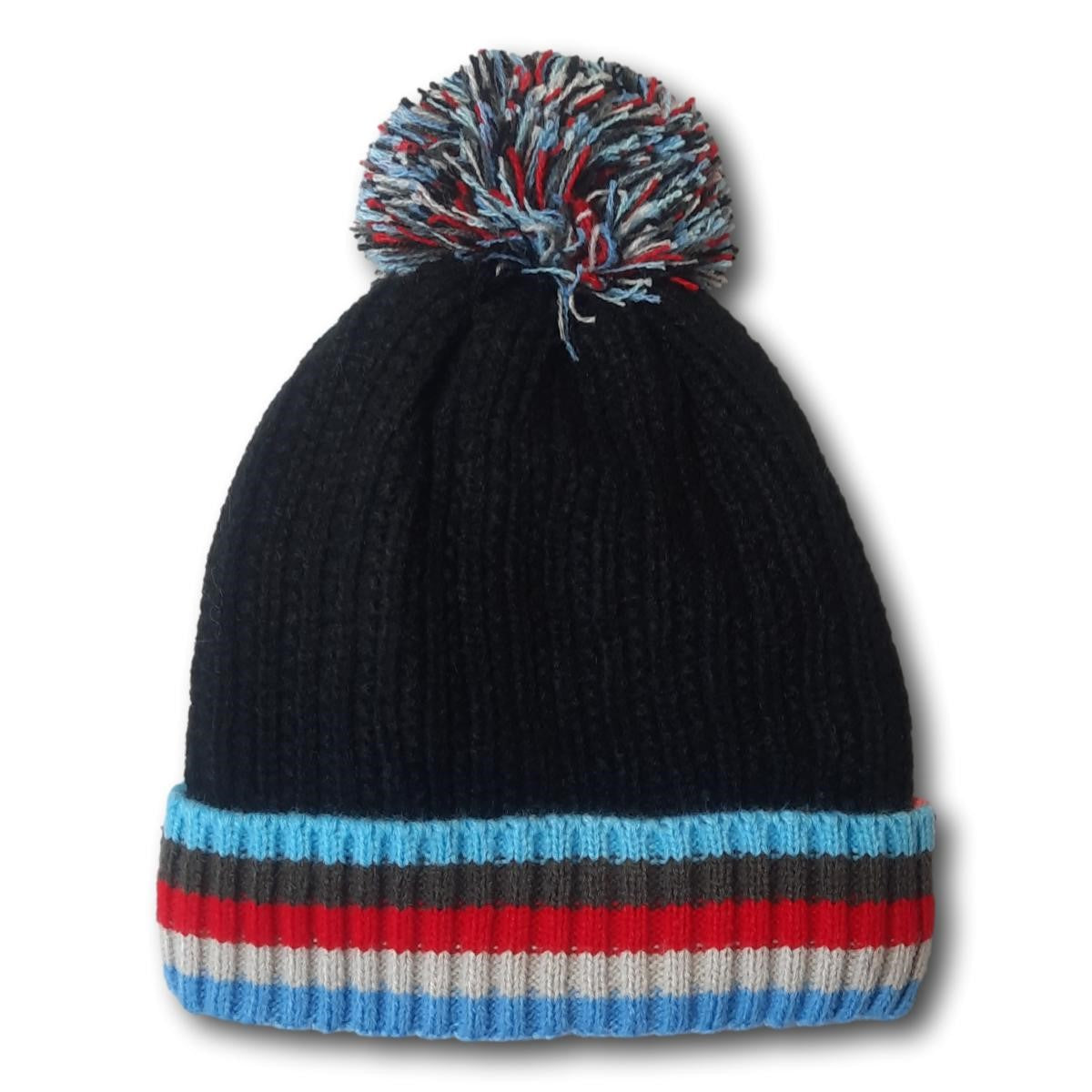 Kids Multi-Striped Toque