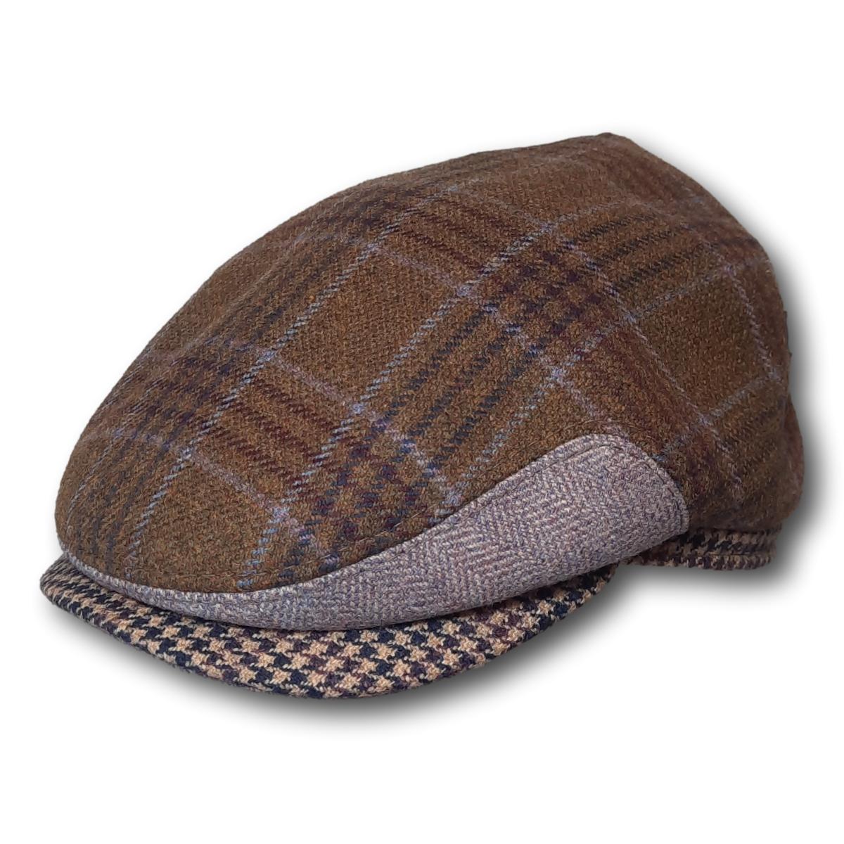 Plaid and Houndstooth Ivy Cap