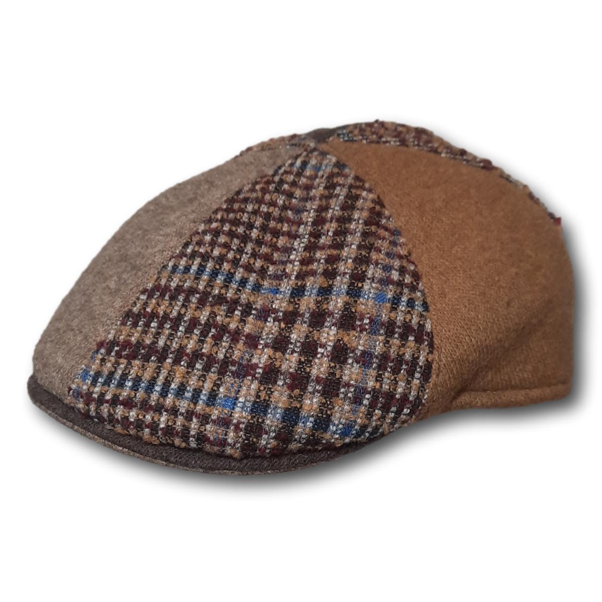 Patchwork Duckbill Cap