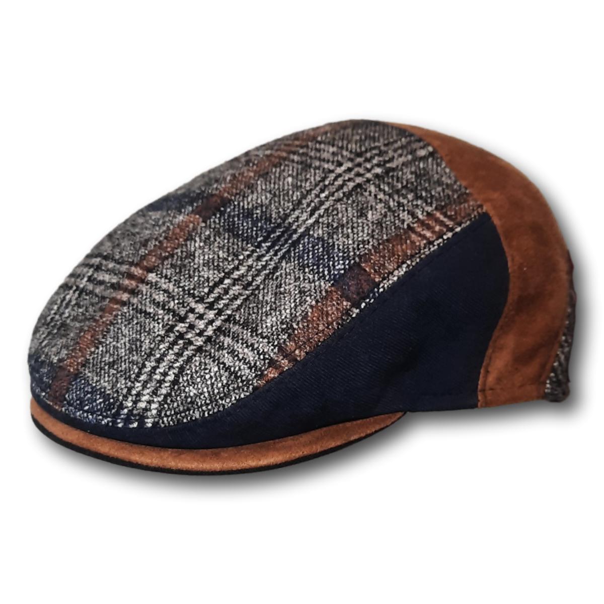Plaid Printed Ivy Cap