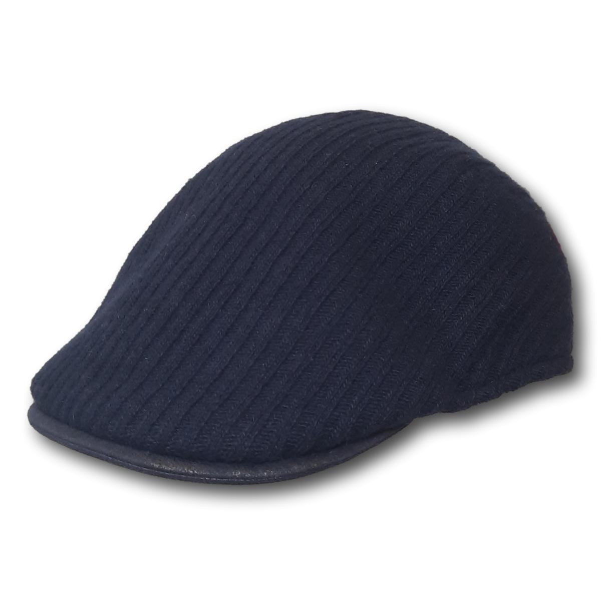Ribbed Flat Cap