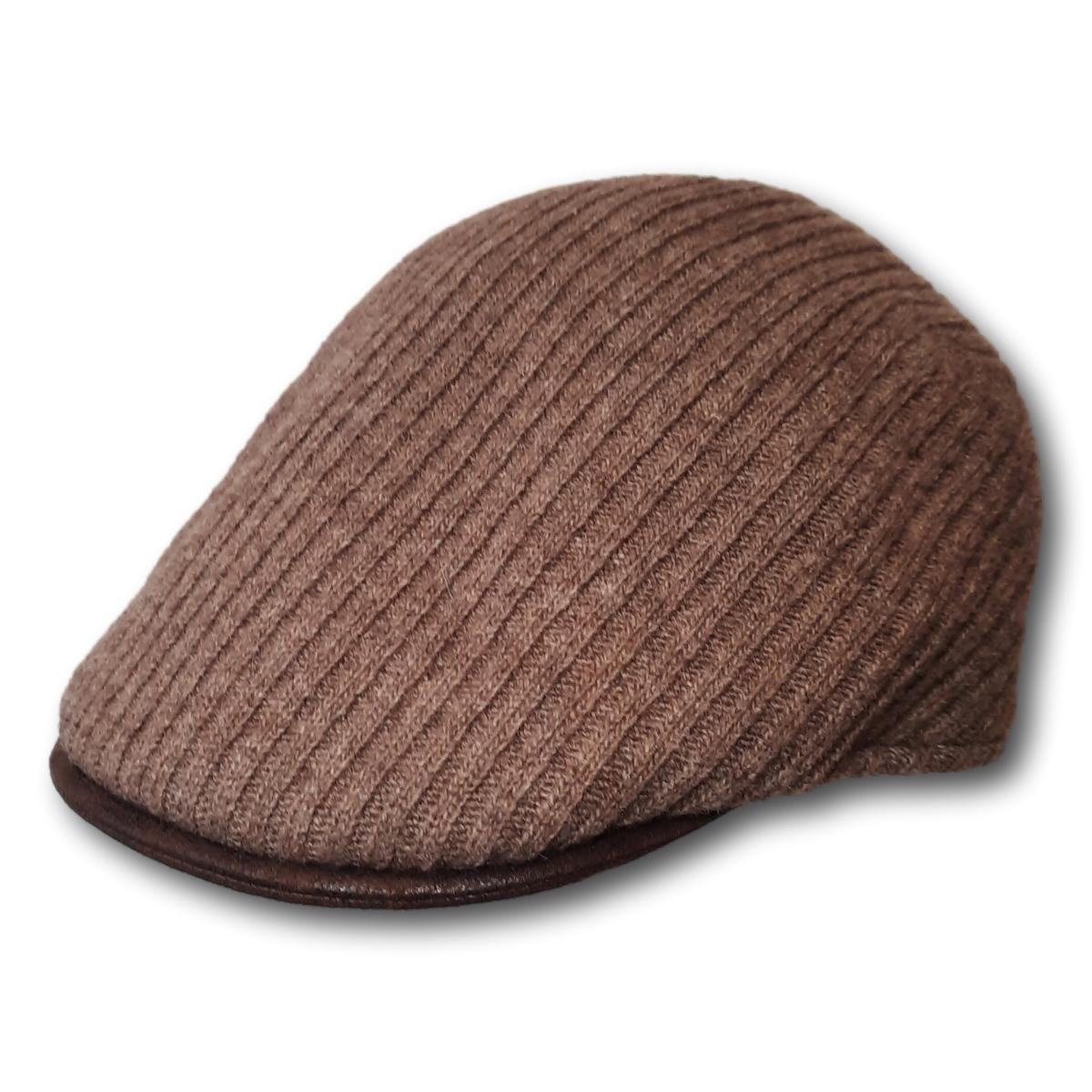Ribbed Flat Cap