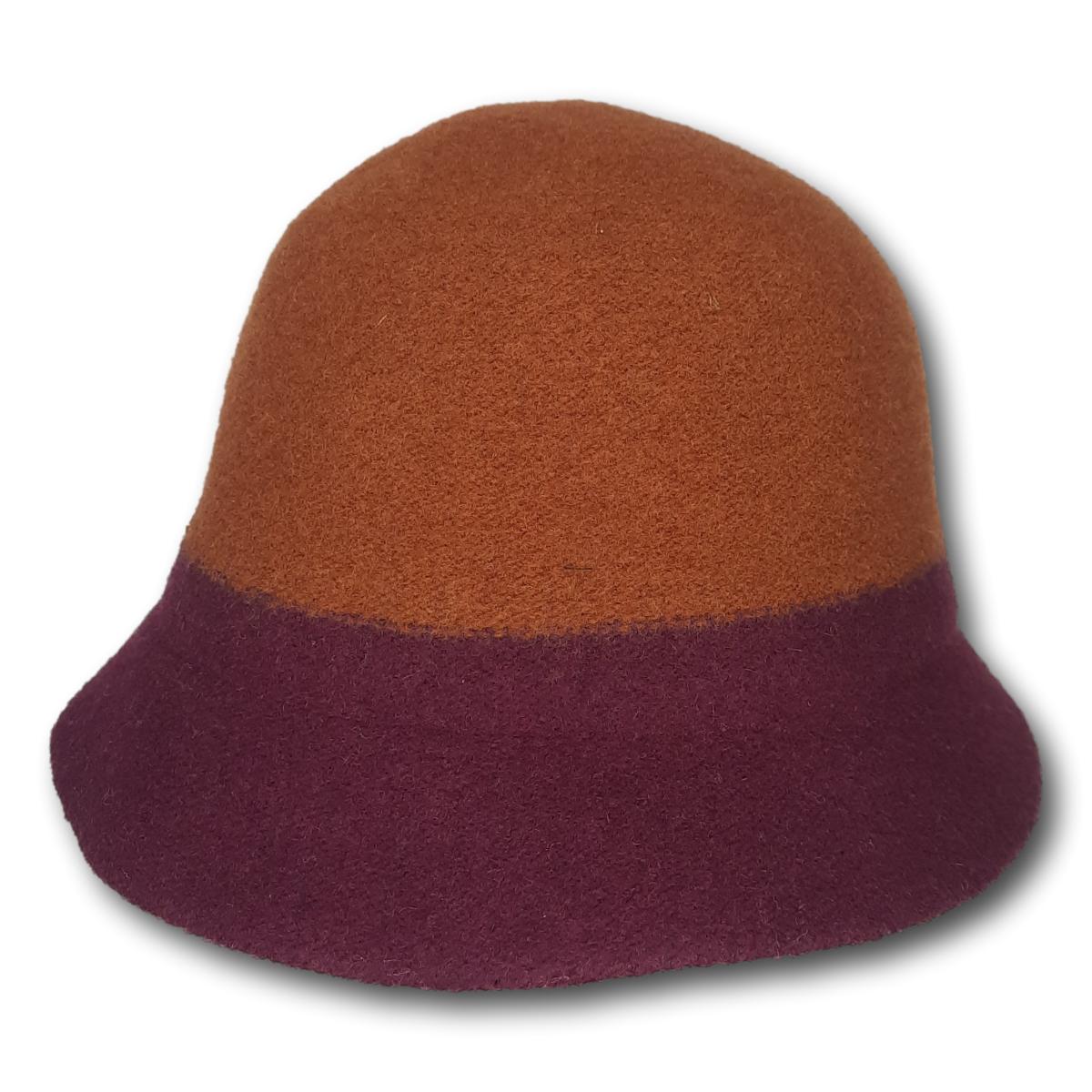 Claude Two-Tone Cloche