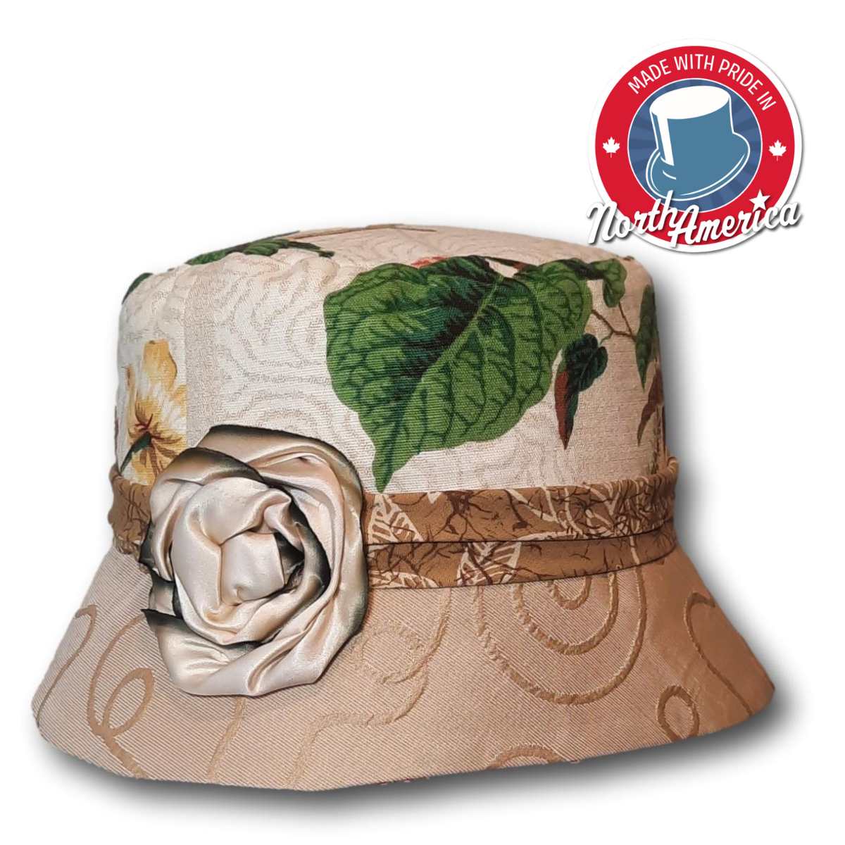 Vintage Fabric Cloche