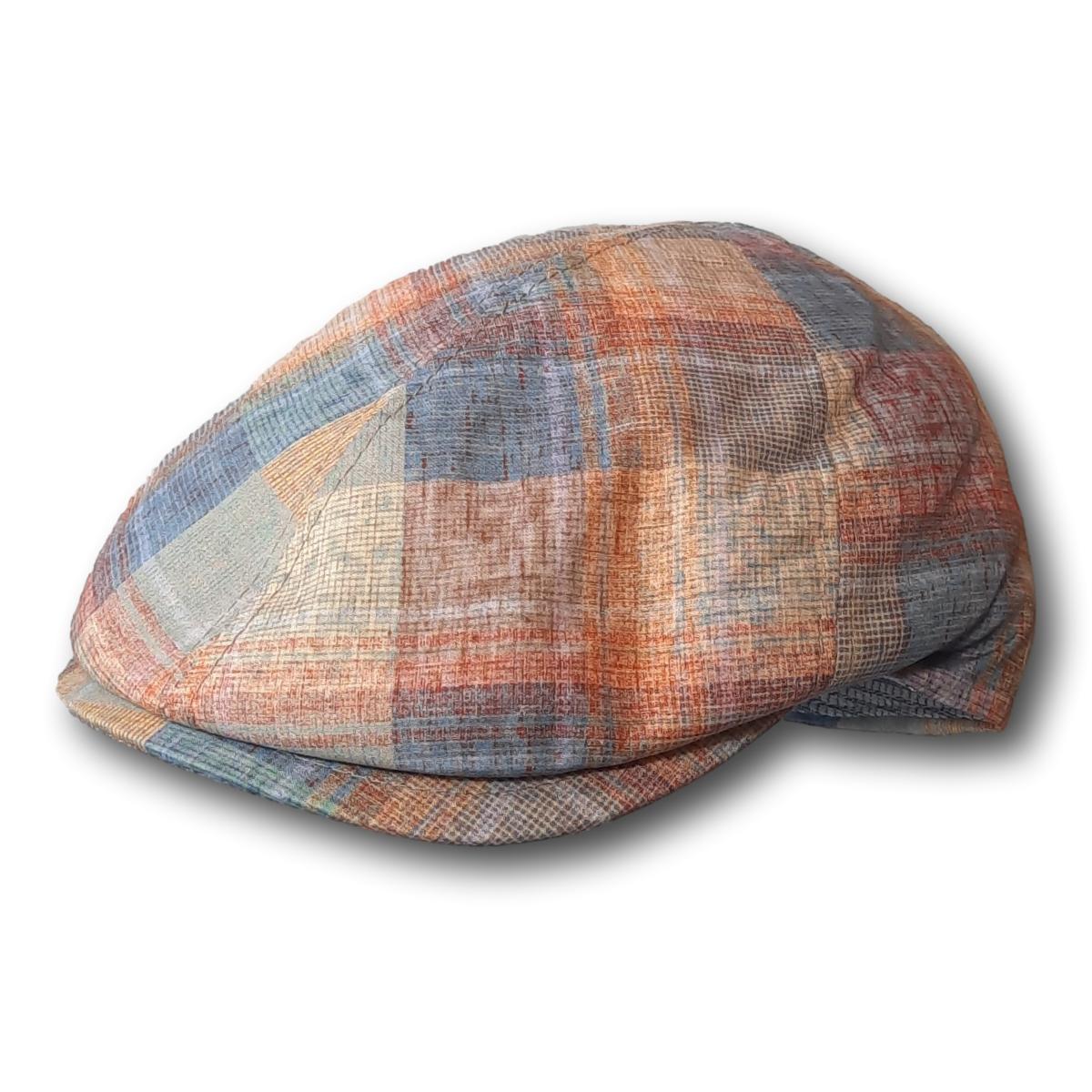 Delano Six Panel Plaid Cap
