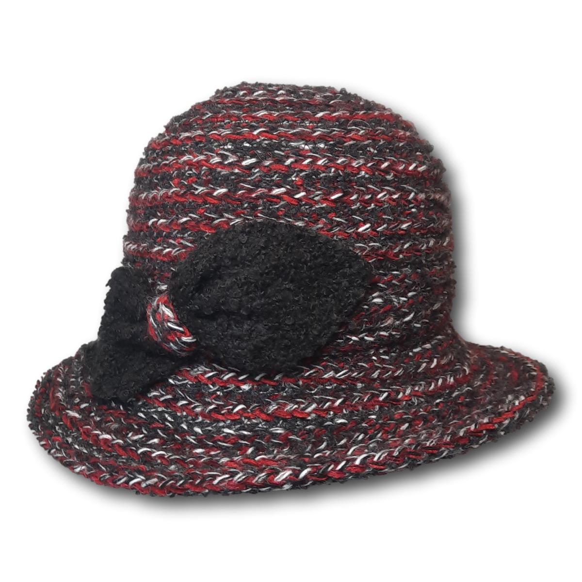 Medium Brim Knit Cloche