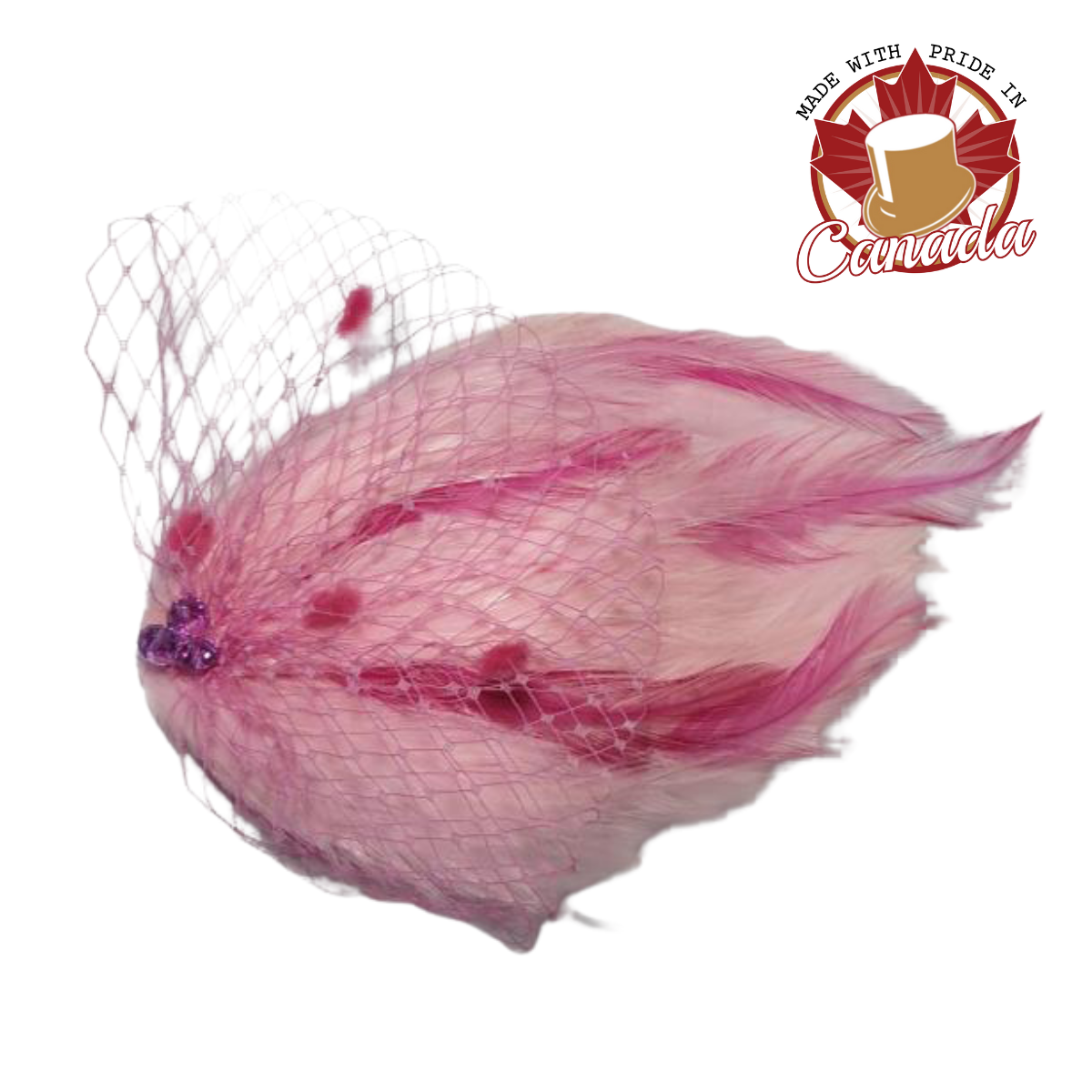 Feather Fascinator Clip :: BeauChapeau Hat Shop