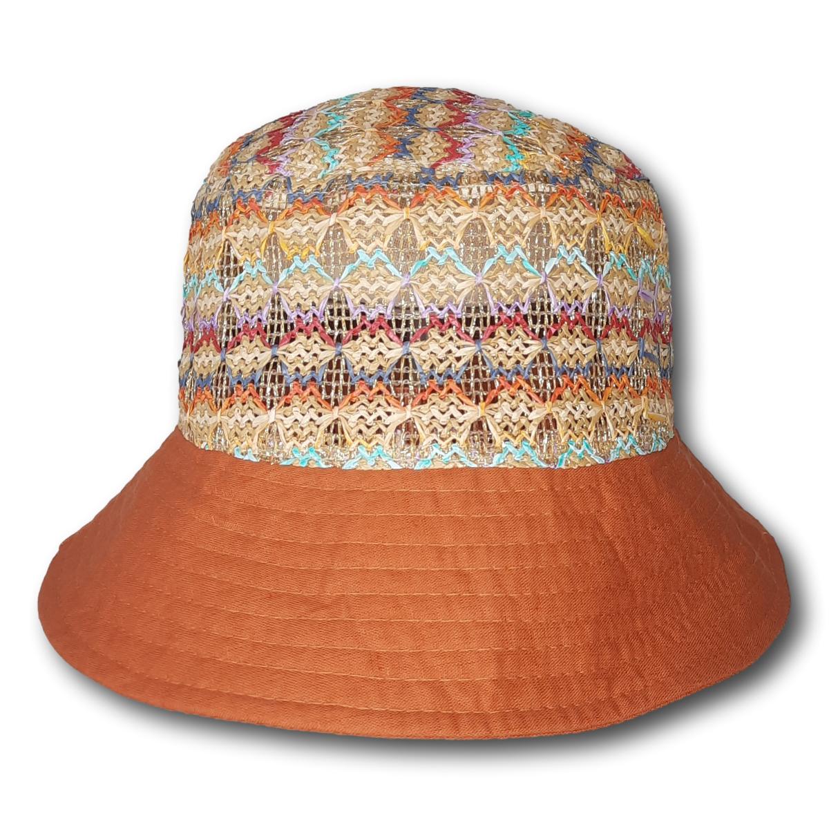 Open Weave Colourful Cloche