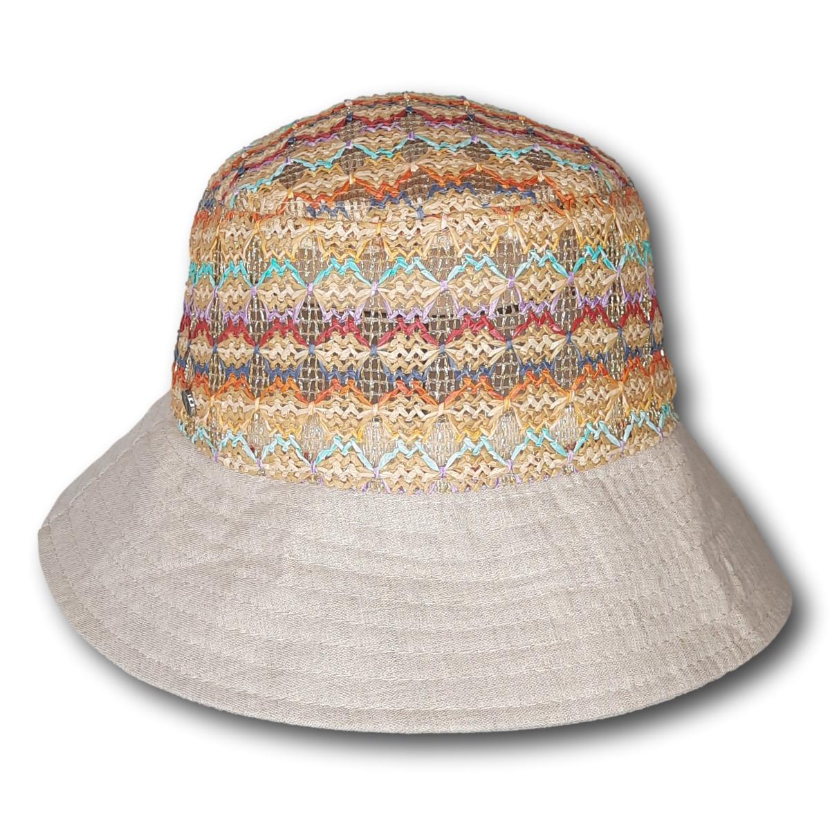 Open Weave Colourful Cloche